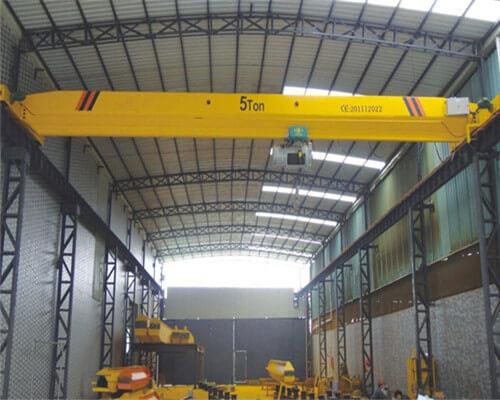 Cần cẩu cầu trục đơn 5 tấn với điện Hoist.jpg 5 Ton Single Girder Overhead Crane with Electric Hoist.jpg