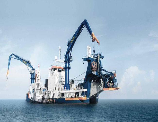 2.5t 22m thủy lực Knuckle Telescopic Boom cần cẩu Marine Ship Deck Crane.jpg 2.5t 22m Hydraulic Knuckle Telescopic Boom Crane Marine Ship Deck Crane.jpg