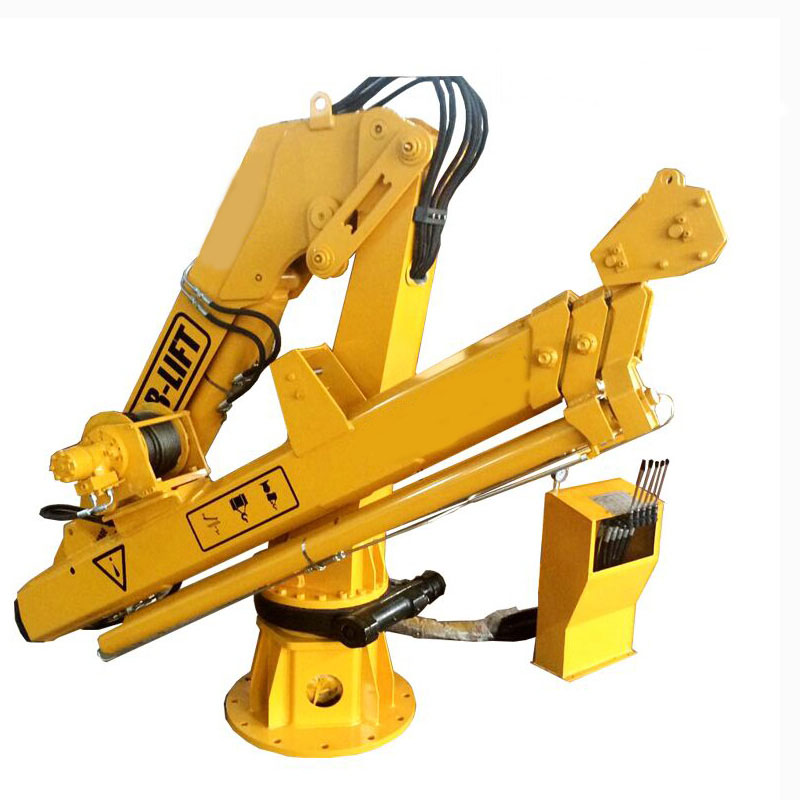 Gấp cần cẩu gấp Knuckle Boom Marine Deck Crane.jpg Folding Boom Crane Knuckle Boom Marine Deck Crane.jpg