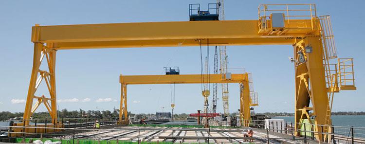 dBox loại đôi dầm điện xe đẩy giàn cần cẩu, 10T, 20T, 50T, với CE, SGS, ISO chứng nhận Box Type Double Girder Electric Trolley Gantry Crane,10T,20T,50T,with CE,SGS,ISO Certified