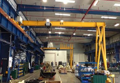 Cần cẩu bán cầu Goliath châu Âu