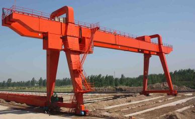 Nâng hạng nặng điện Gantry dầm đôi